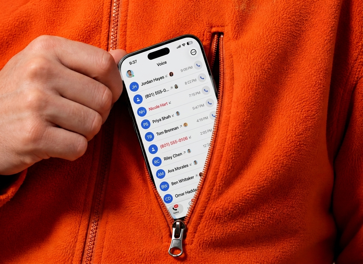 Pathline Voice on iPhone