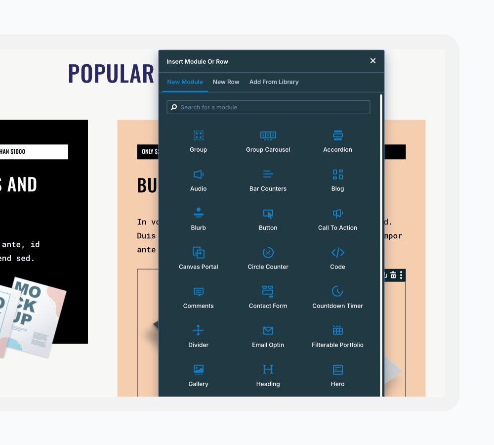 Pathline WordPress and Divi website builder